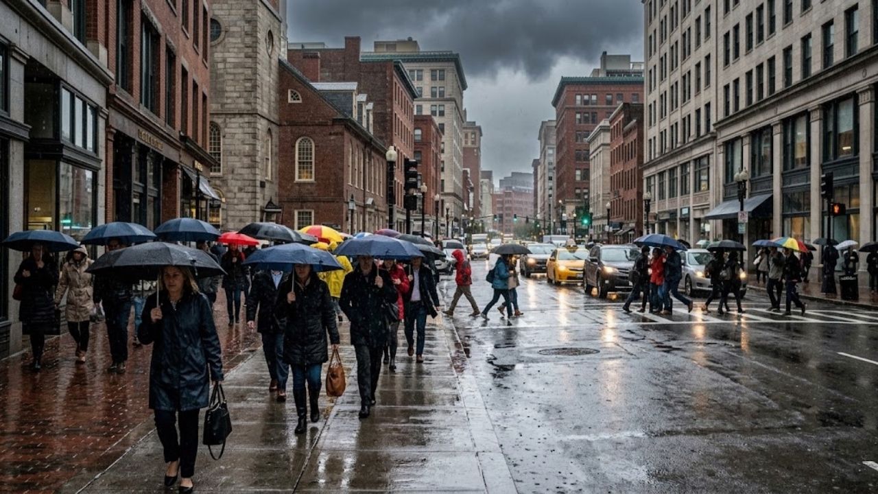 Weekend storms hit Great Lakes and I-95 from Boston to NYC