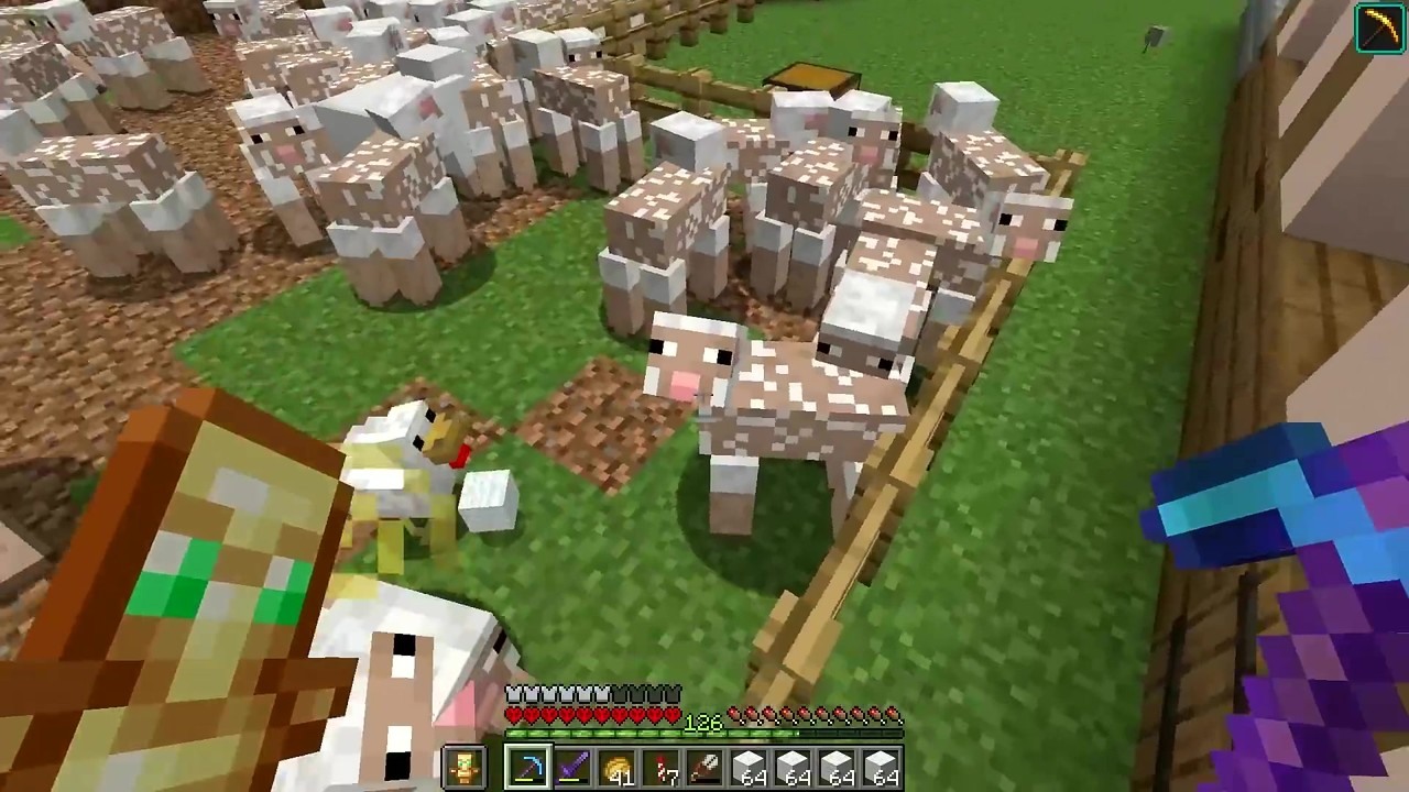 I built a WARDEN statue in Minecraft hardcore