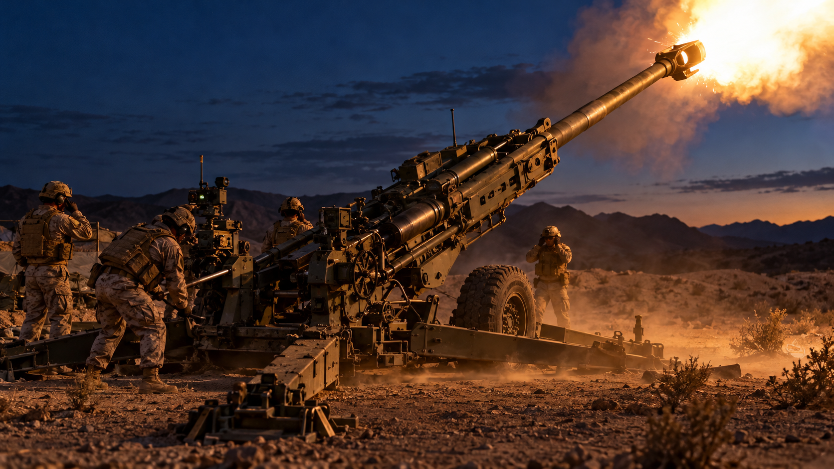 Why firing artillery at night is more complicated than you think