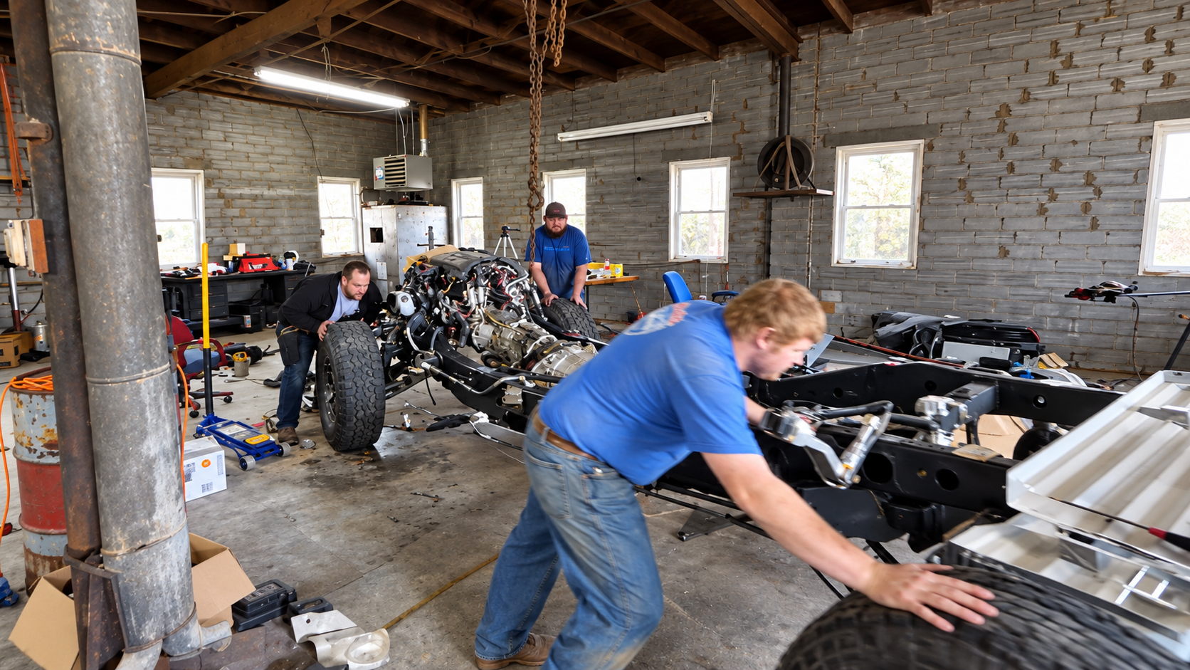 Rebuilding a wrecked Ford Raptor - A cracked differential complicates ...