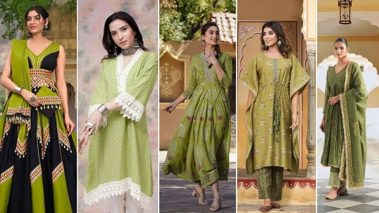 Navratri 2026 fashion guide: Green traditional outfits to slay your ...