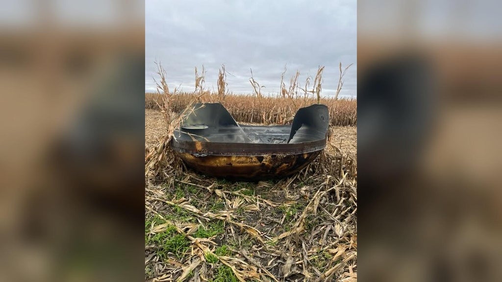 11-foot piece of suspected space debris found in eastern Minnesota cornfield