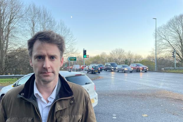 Politician demands immediate action over congested A483 junction