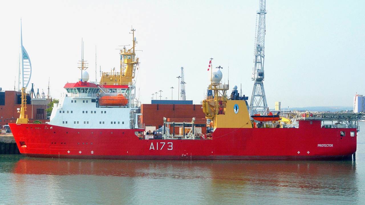 Why the UK’s ‘Protector’ icebreaker can’t protect anyone now