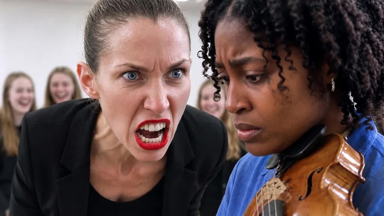 Rich student mocks a girl who can barely afford violin strings then the ...