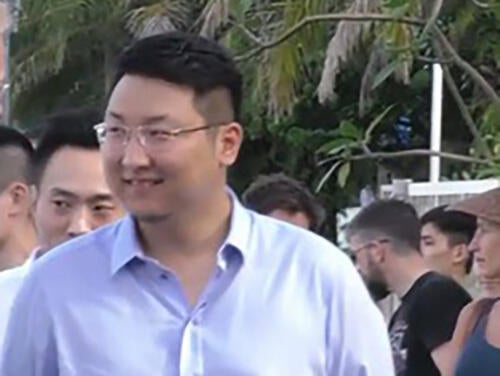 Chen Sokly, filmed at a yacht showcase. / Credit: 9tro