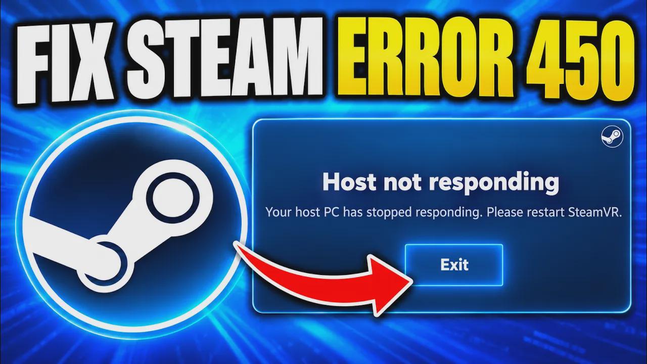 How to fix Steam error code 450