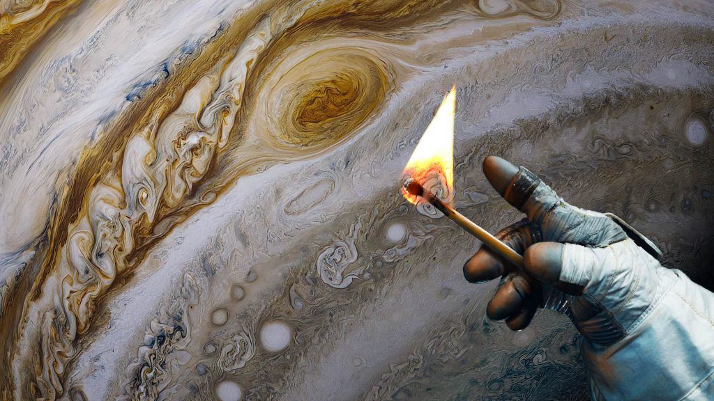 Jupiter contains trillions of tons of hydrogen, but there’s one thing ...