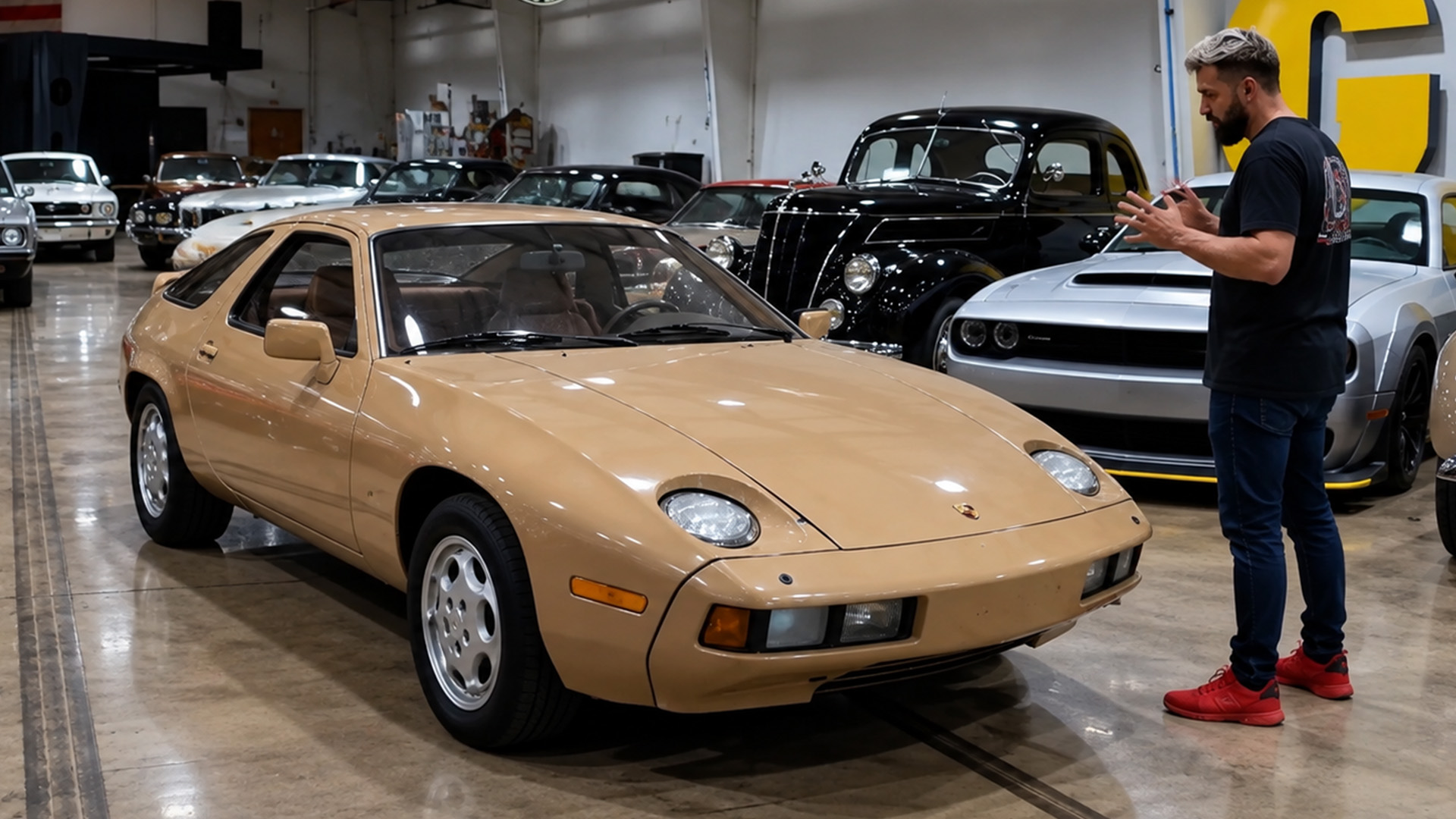 A fake Lamborghini with 1,100 HP inside Gas Monkey Garage