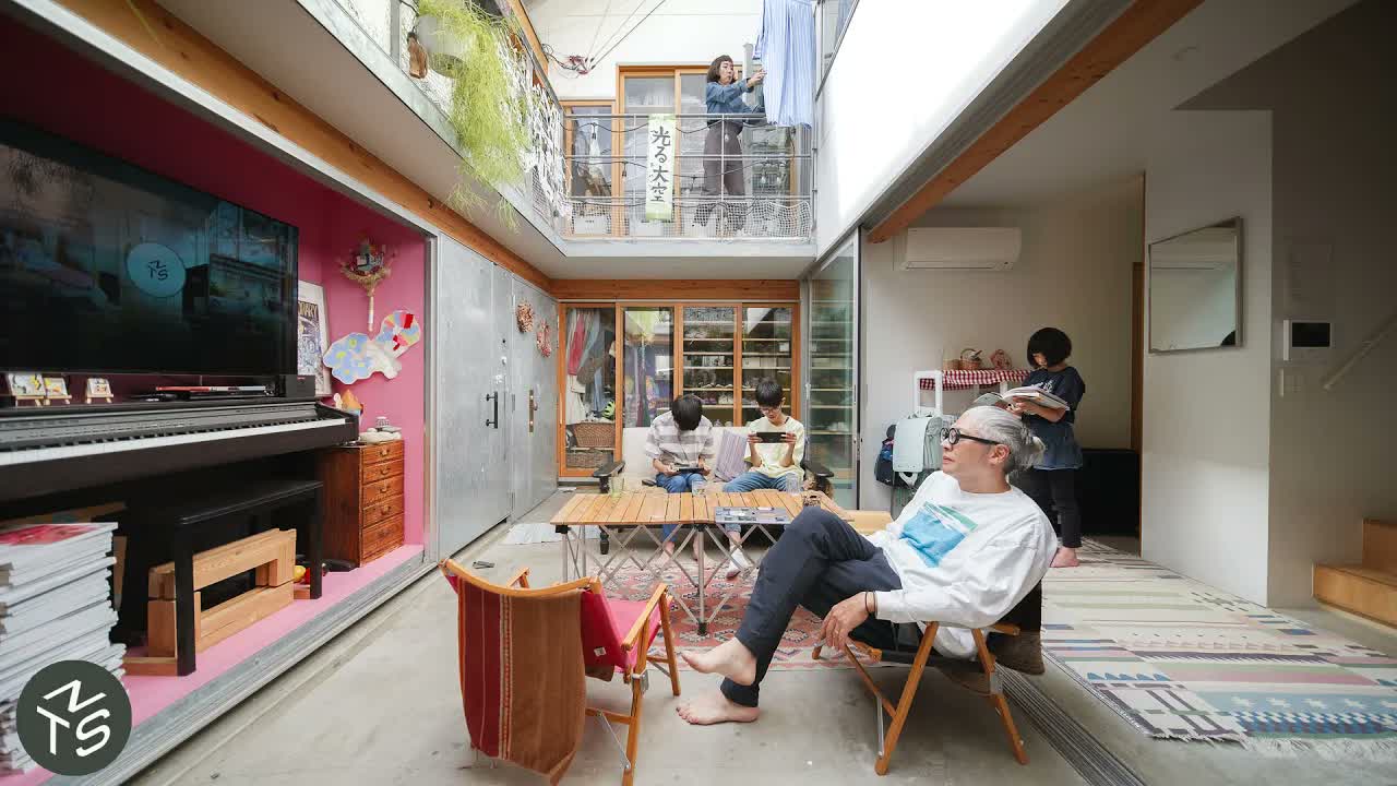 A Japanese family lives in just 57sqm - Tiny Tokyo home