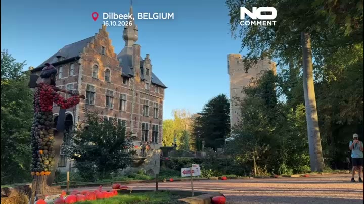 Belgium: Pumpkimania festival takes over Groot-Bijgaarden Castle