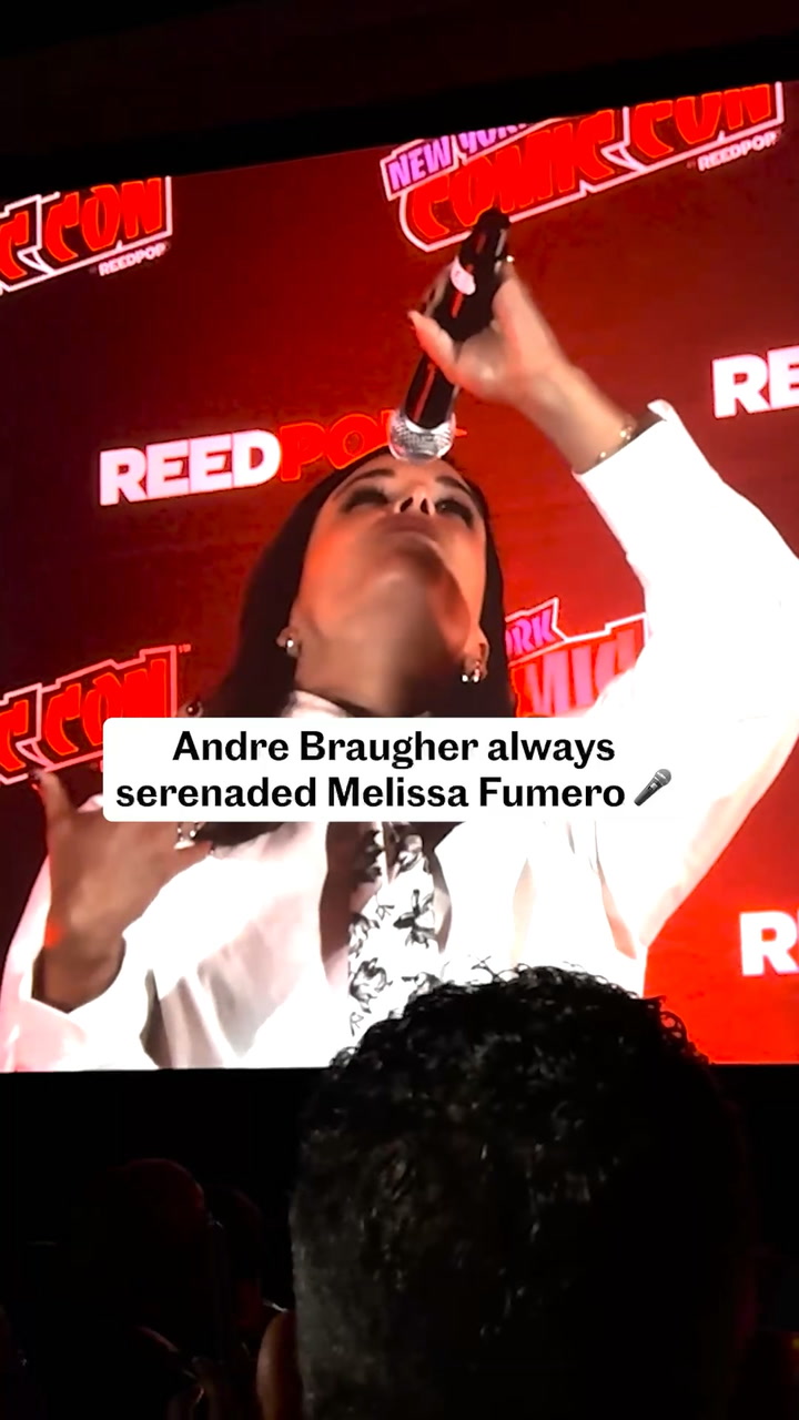 Andre Braugher always serenaded Melissa Fumero
