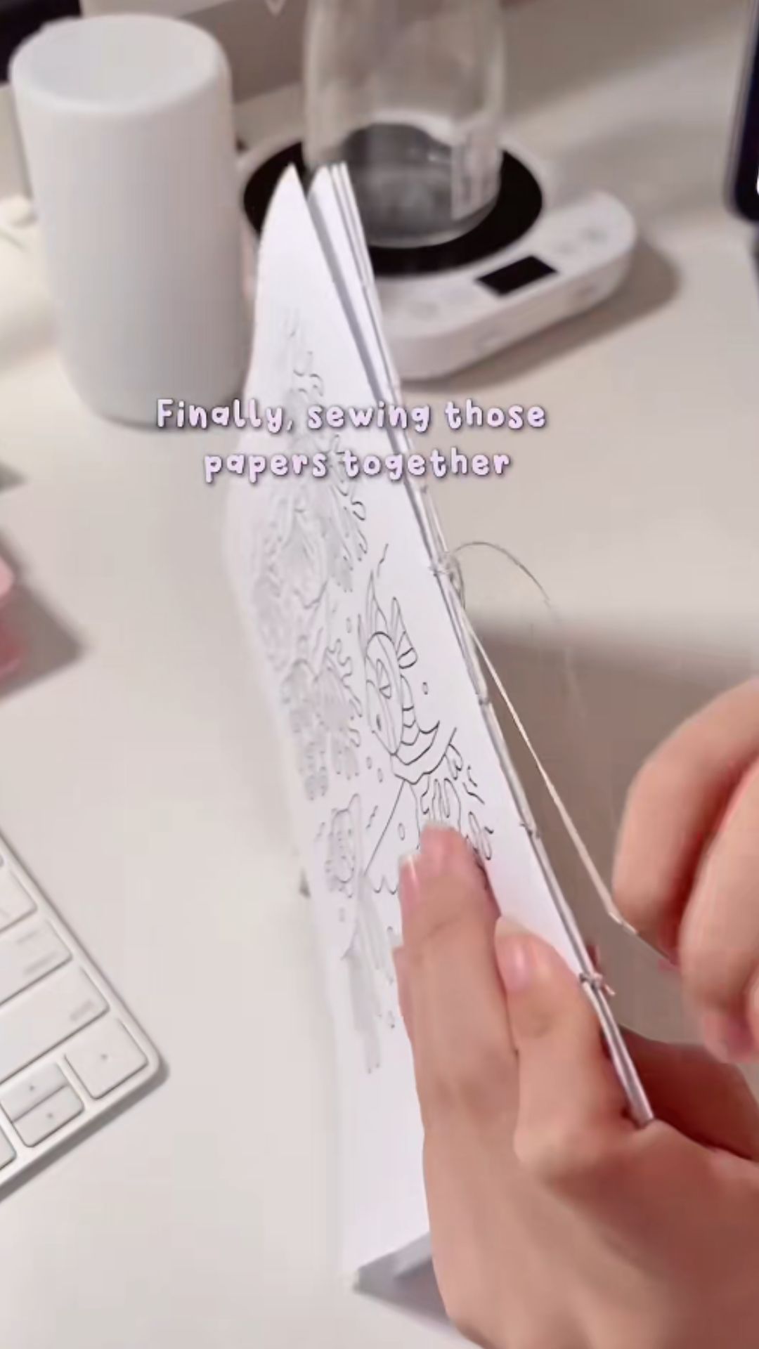 How to make a DIY coloring book using free printable designs