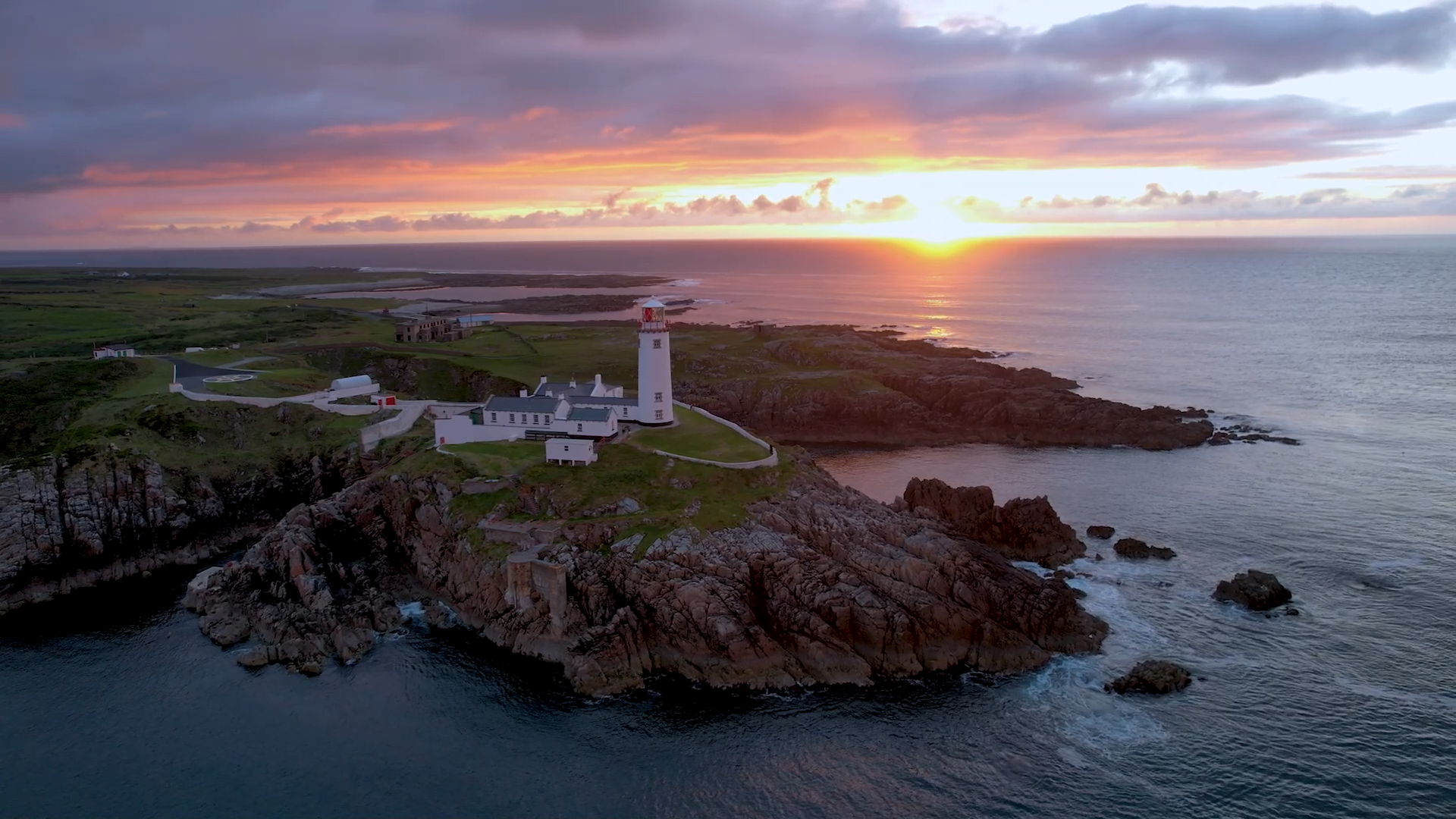Exploring County Donegal, Ireland: Aerial views and insights
