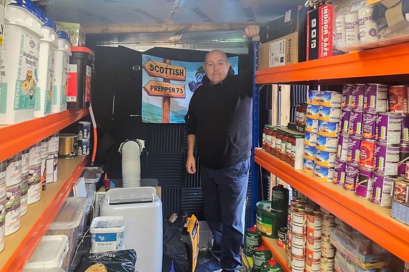 Prepper dad-of-three, 52, spent £6K gathering items including tins ...