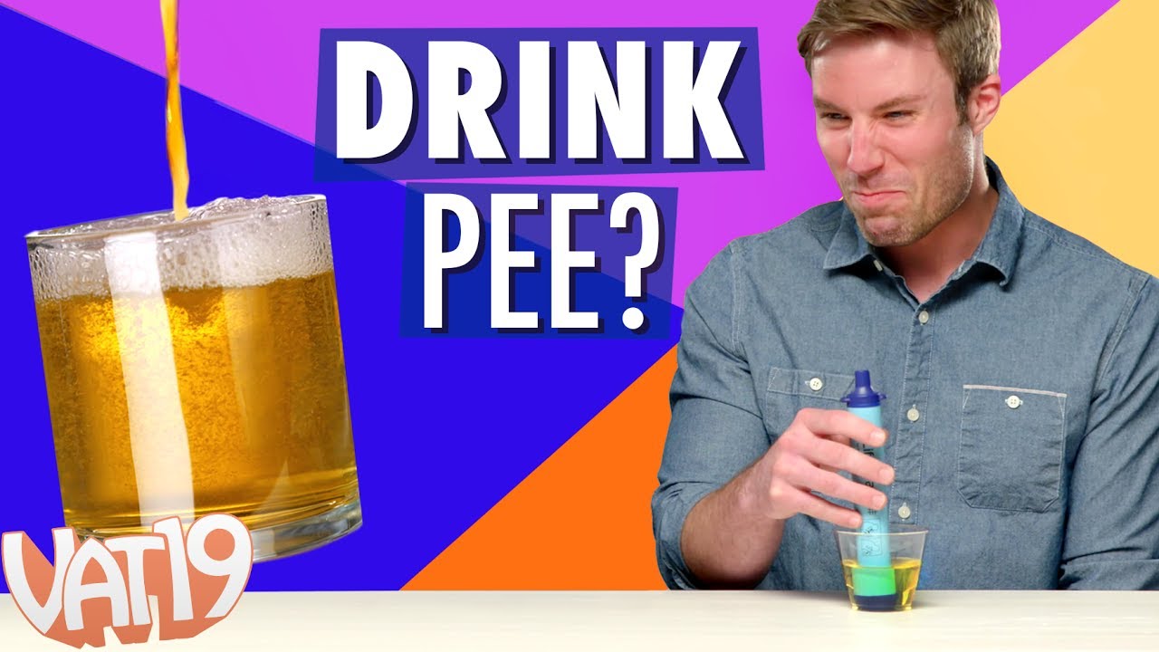Lifestraw challenge: Drinking pee, backwash & more!