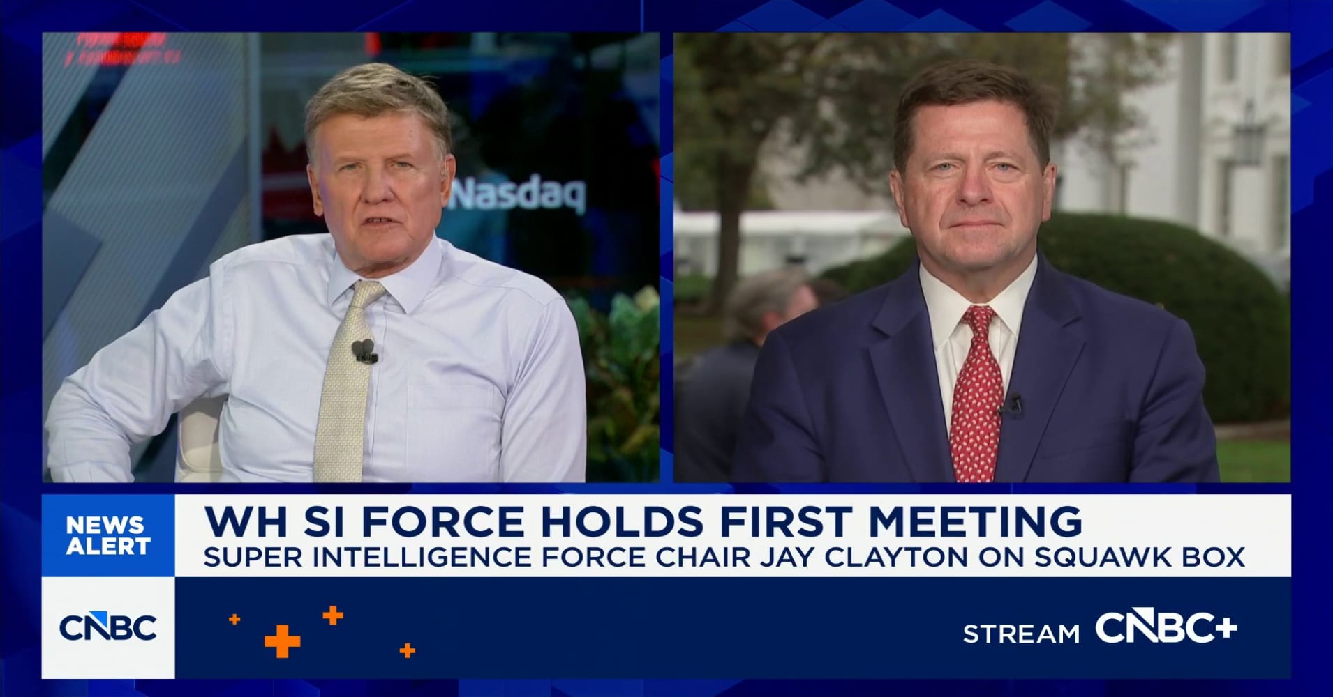 Watch CNBC's full interview with Super Intelligence Force Chair Jay Clayton