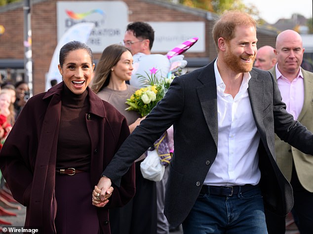 Opinion: I got within inches of Meghan and Harry on their cringe day
