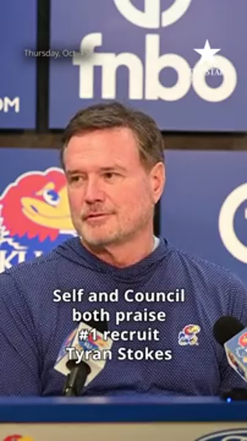 KU's #1 recruit Tyran Stokes receives praise from Bill Self and Melvin ...