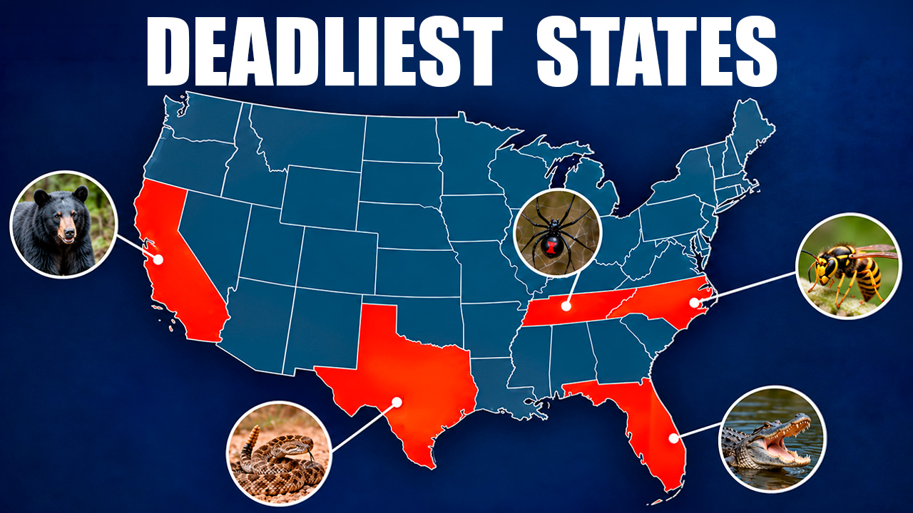 5 US states with the deadliest wildlife (is yours on the list?)