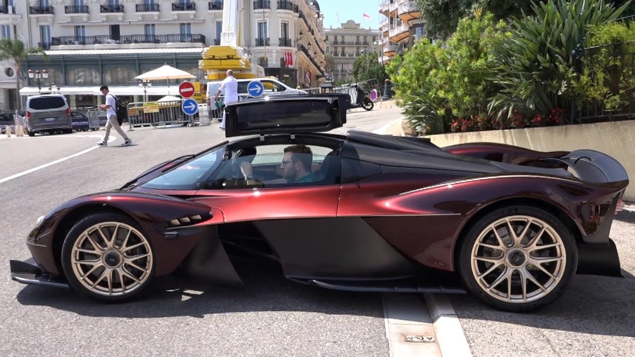 Aston Martin VALKYRIE Spider arrivée à Monaco ! 😍