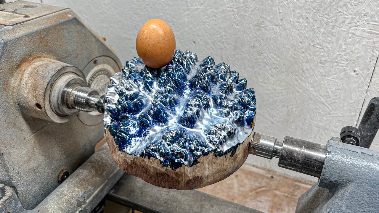 I made the world’s biggest hybrid chicken egg!