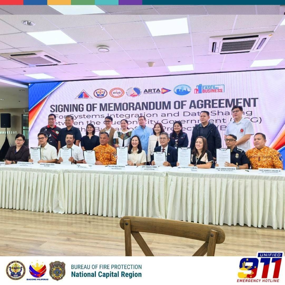QC, BFP link online systems to cut red tape