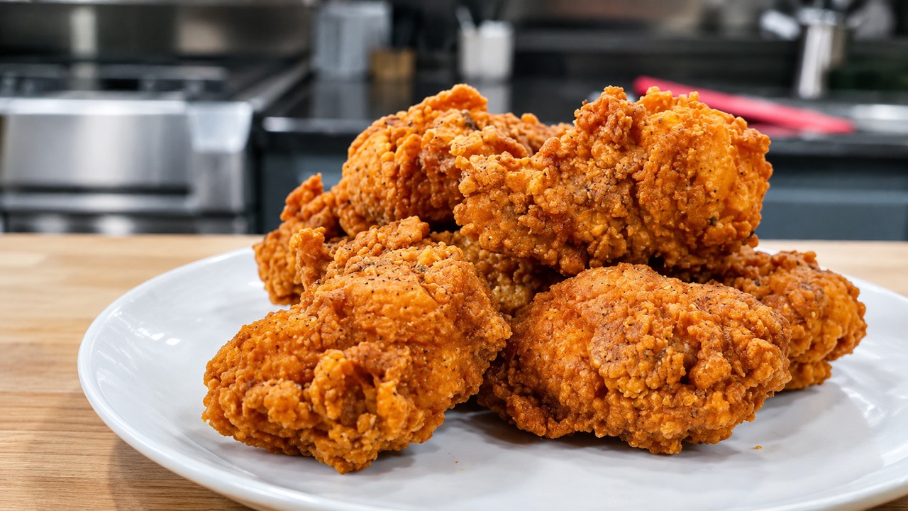 I tried making my crispiest fried chicken ever - vodka was the secret