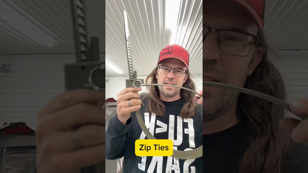 You won't believe this zip tie trick