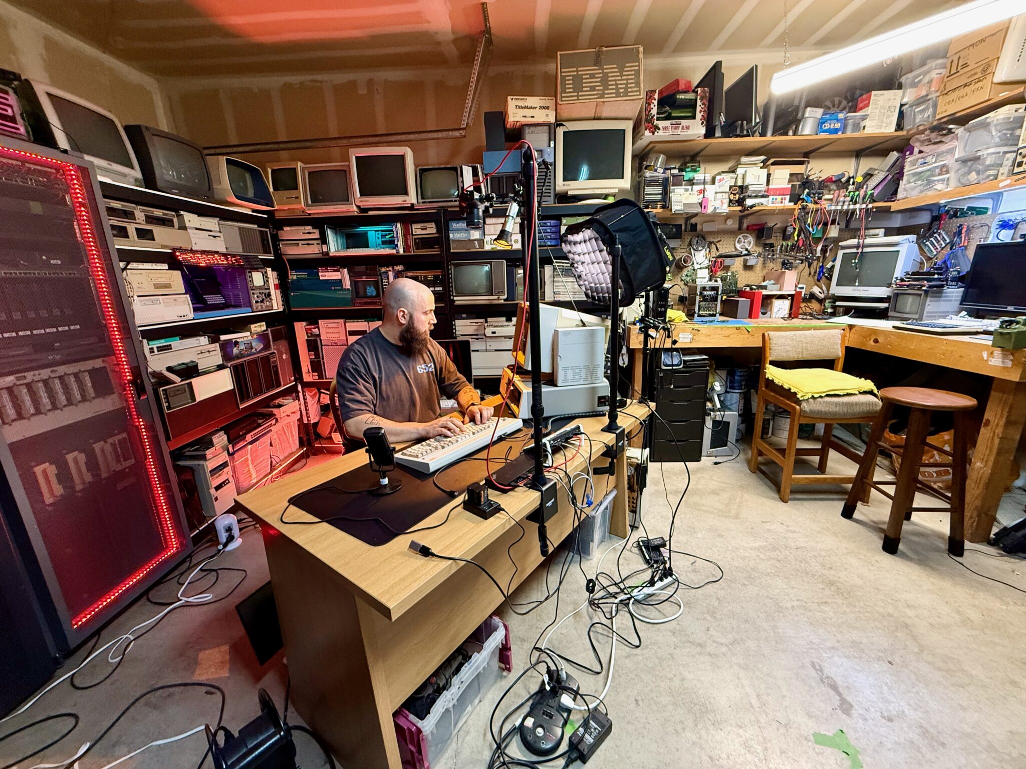 Retro tech meets modern AI: Inside an Amazon developer’s garage turned ...