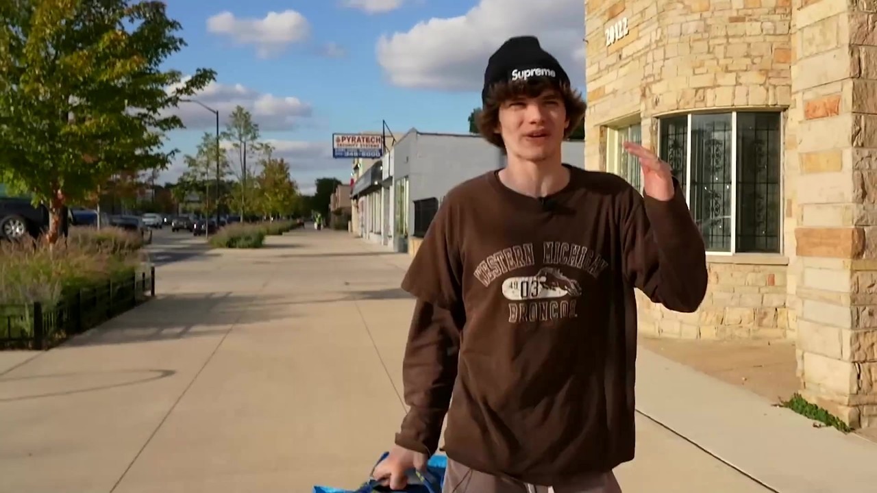 Connor trades up to an Off-White Air Jordan 1 UNC and Kaws space art
