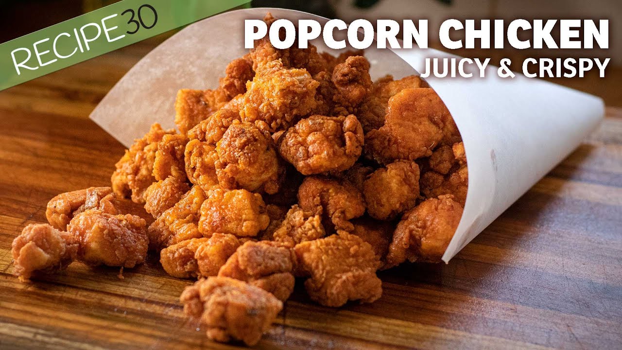 KFC style popcorn chicken - Everyone can make at home