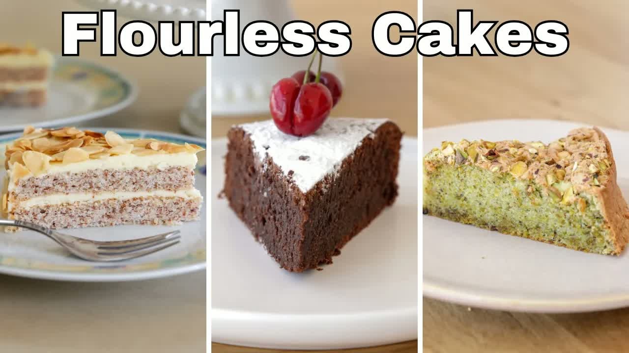 3 cakes, no flour, and one delicious surprise - which one would you try ...