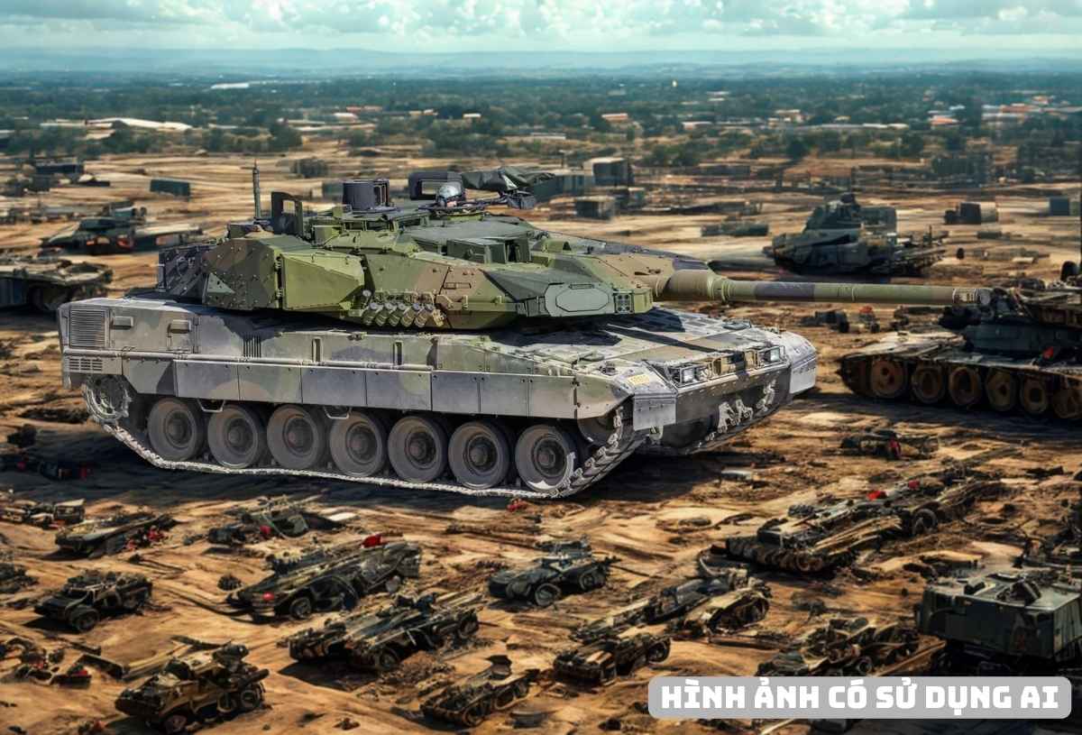 Na Uy sản xuất xe tăng Leopard 2A8, tăng năng lực thiết giáp NATO