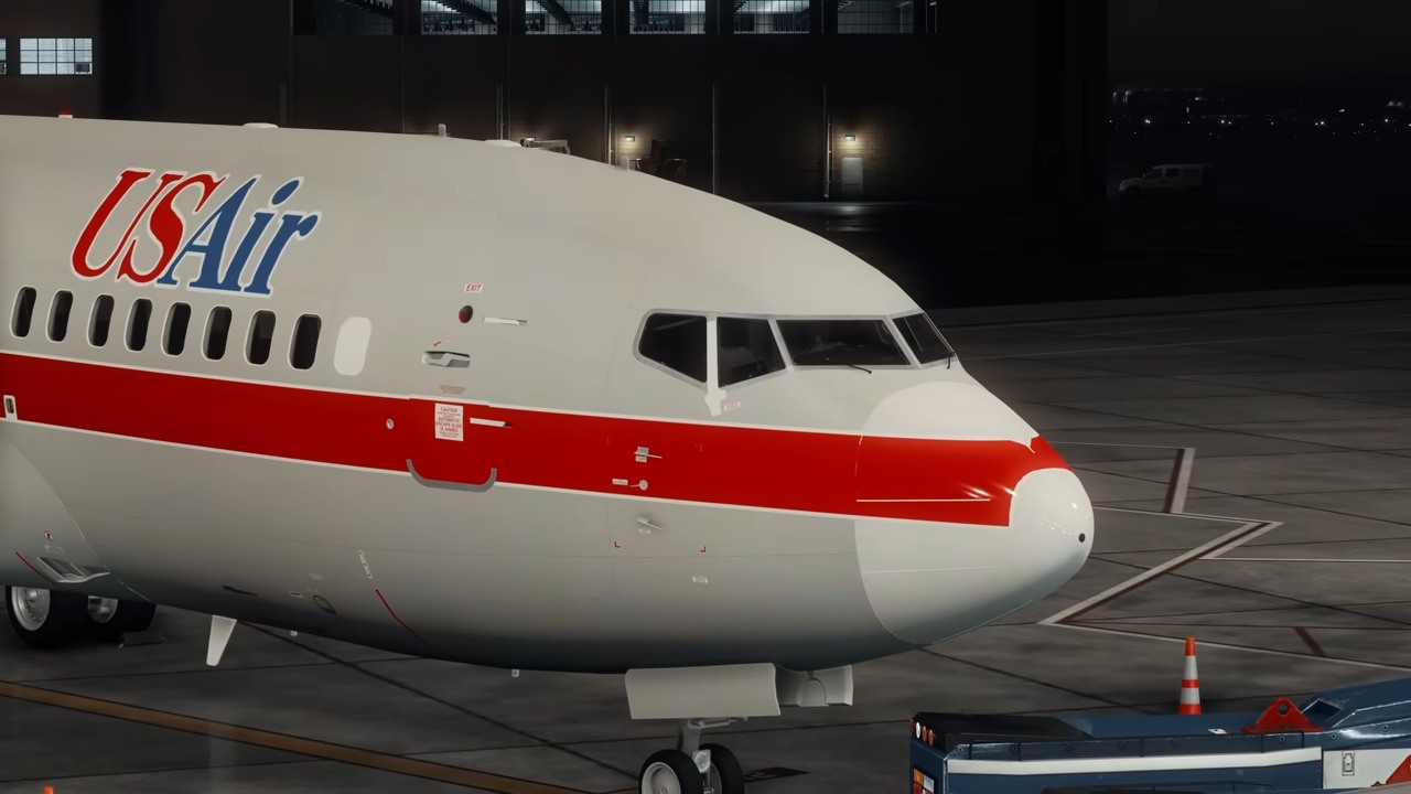 USAir Boeing 737 rejected takeoff at 150 mph and crashed into New York ...