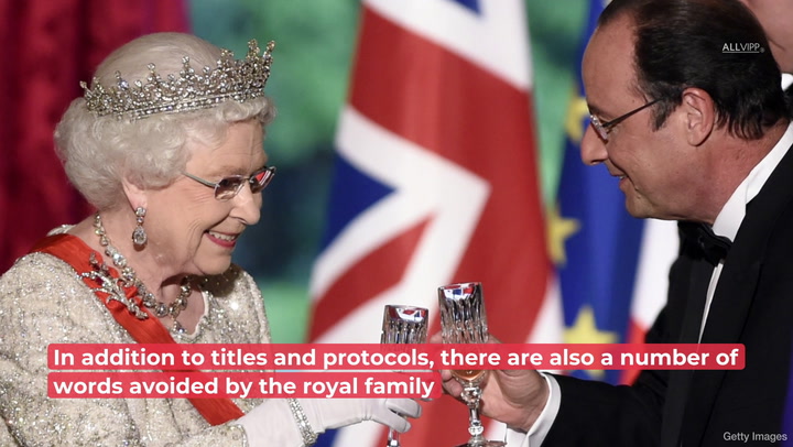 Words the royal family avoids in their public communication