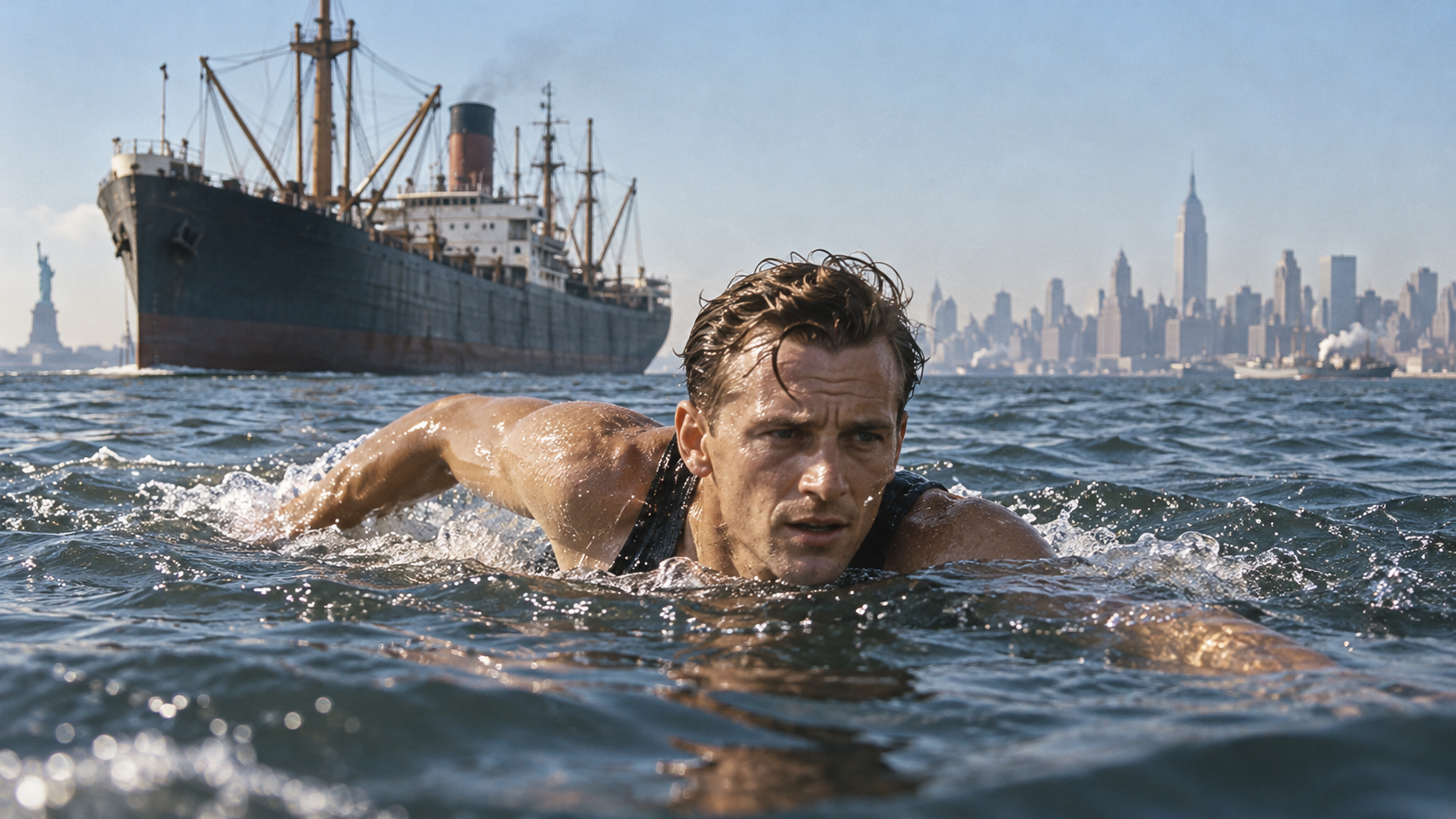 A Finnish war veteran swam into America. Years later, he was a US Green ...