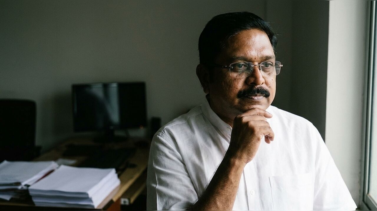 TTV Dhinakaran criticises CM Vijay following TVK official's drug arrest