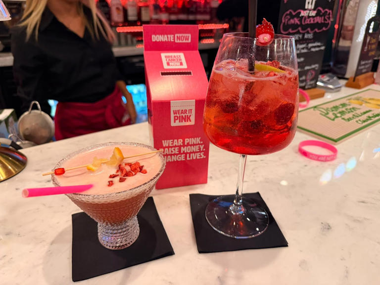 Drunkery goes pink: 'Proud' town centre bar turns pink for breast ...