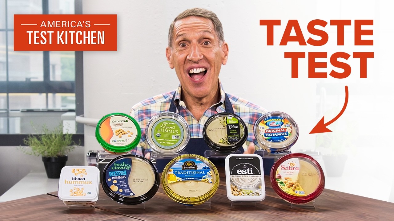 Which grocery store hummus is best: America's Test Kitchen