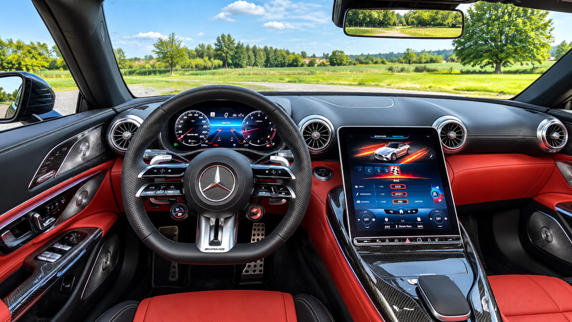 Mercedes AMG SL 63 blends luxury with digital technology