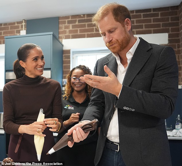 Opinion: I got within inches of Meghan and Harry on their cringe day