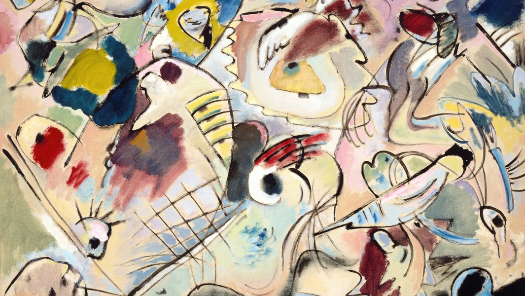 Abstract art that speaks through shape and color