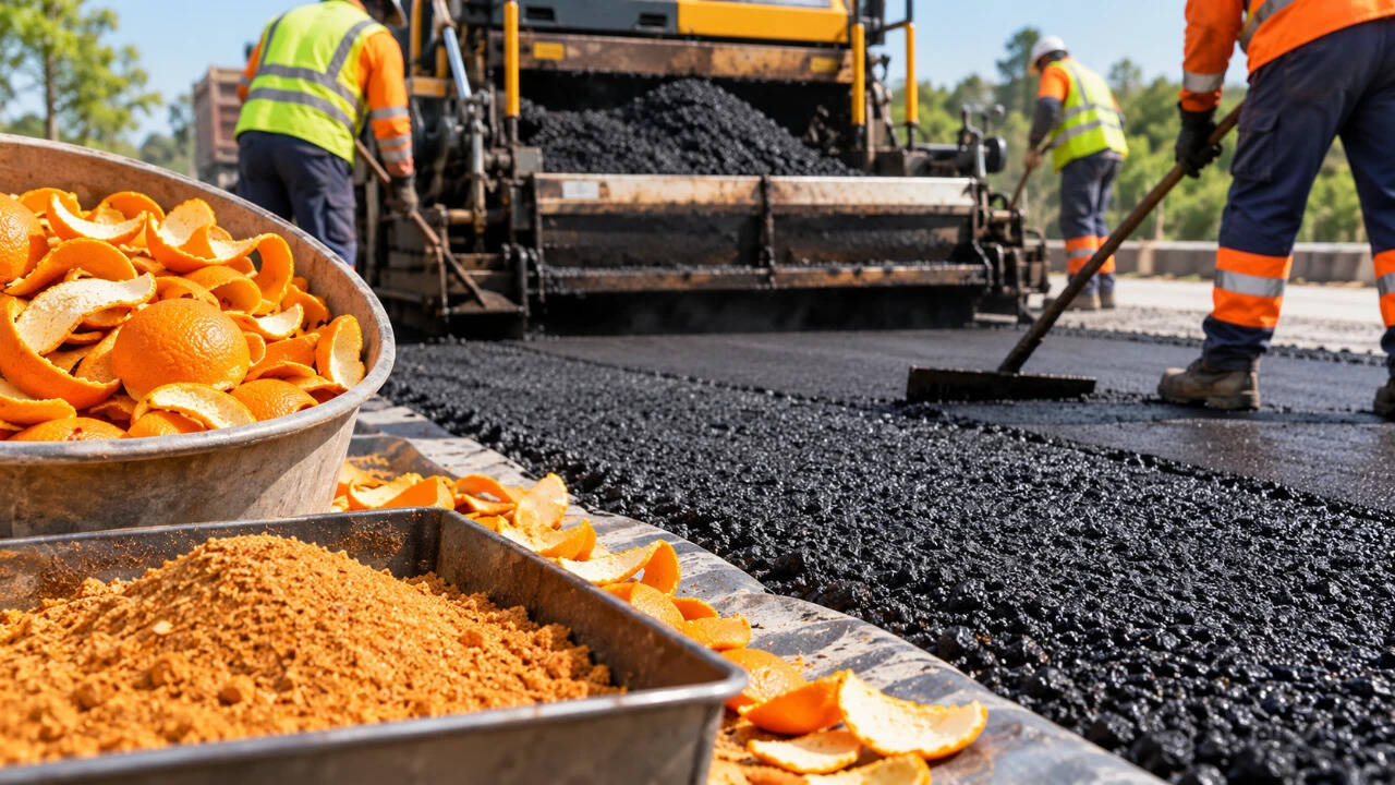 Orange peels in asphalt binder: 2025 lab tests find stiffer, hotter mix ...