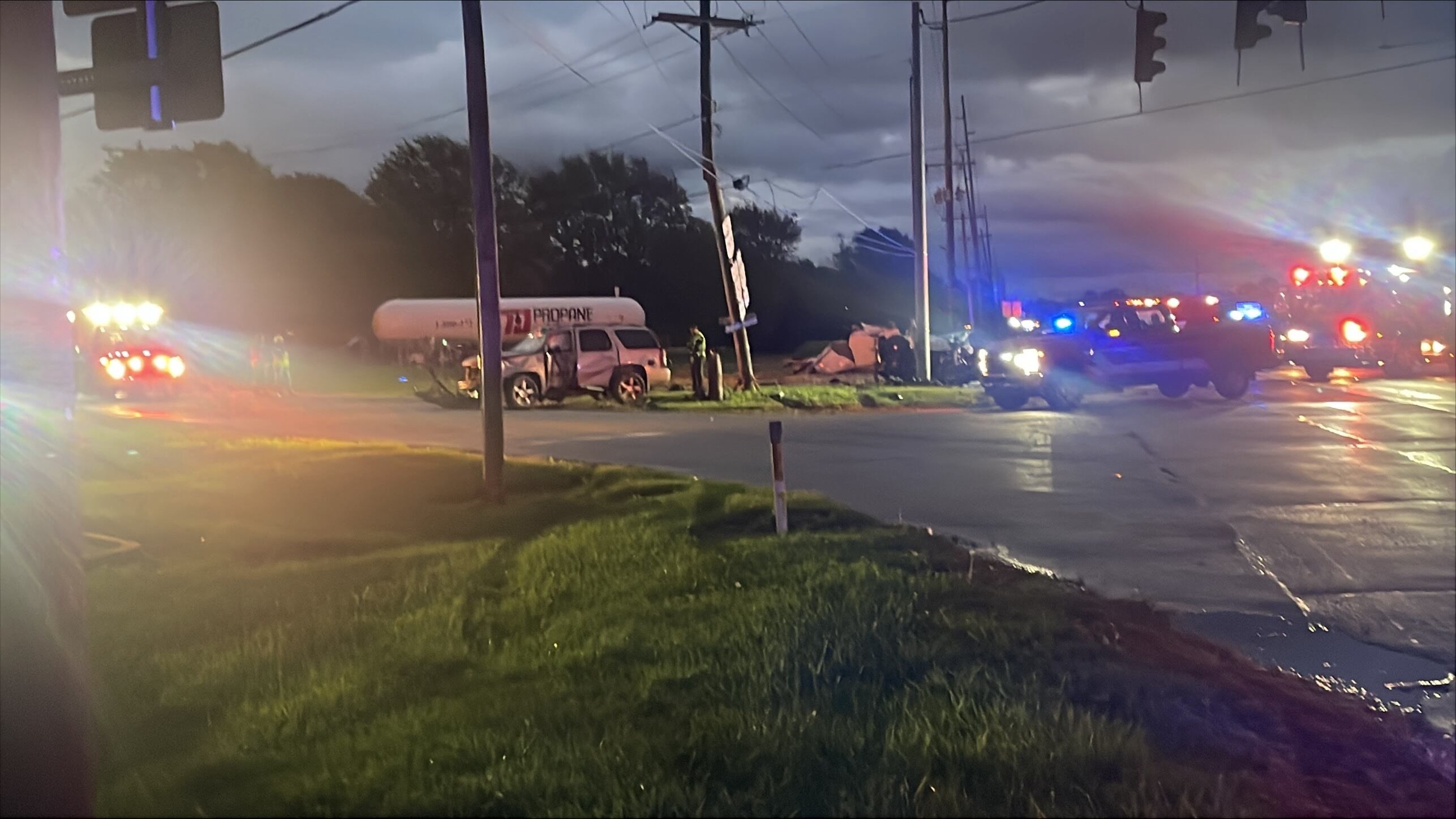 One dead in crash involving Clay Twp. police vehicle