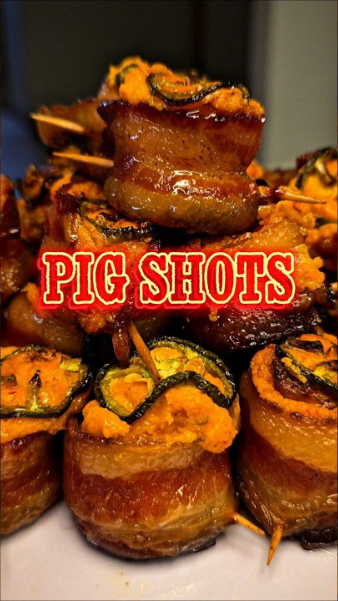 How to make smoked pig shots with bacon, sausage, and cheese