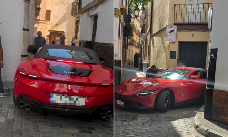 Farce and furious: Ferrari owner is left fuming when he gets his ...