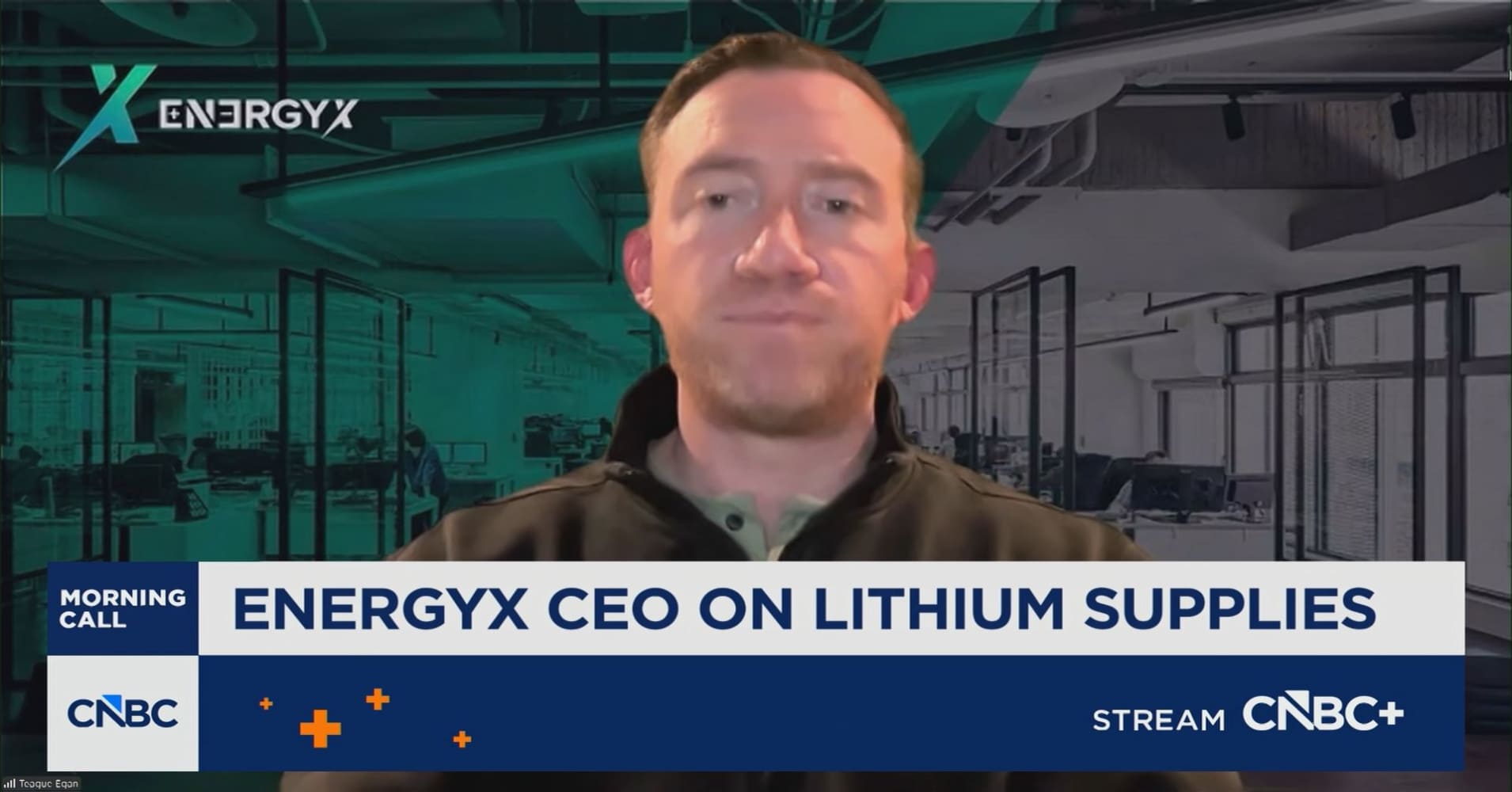 EnergyX CEO Teague Egan: Demand for lithium keeps going up