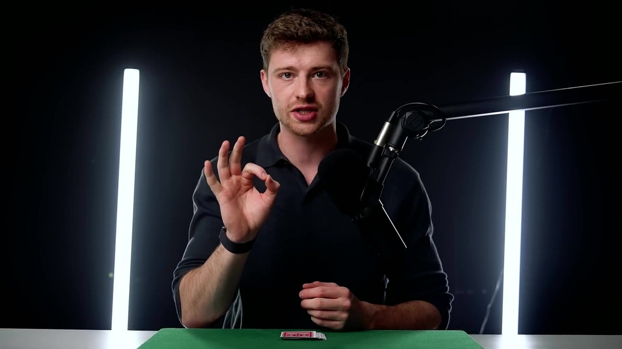 Oscar Owen teaches a self-working card prediction trick
