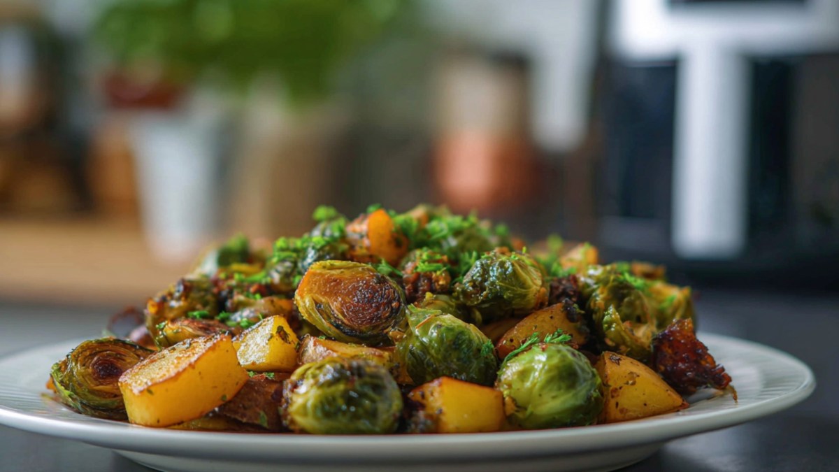 Schnell, herzhaft, unkompliziert: Rosenkohl-Kartoffel-Pfanne aus dem ...